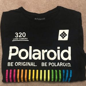Polaroid Black Long Sleeved Tee